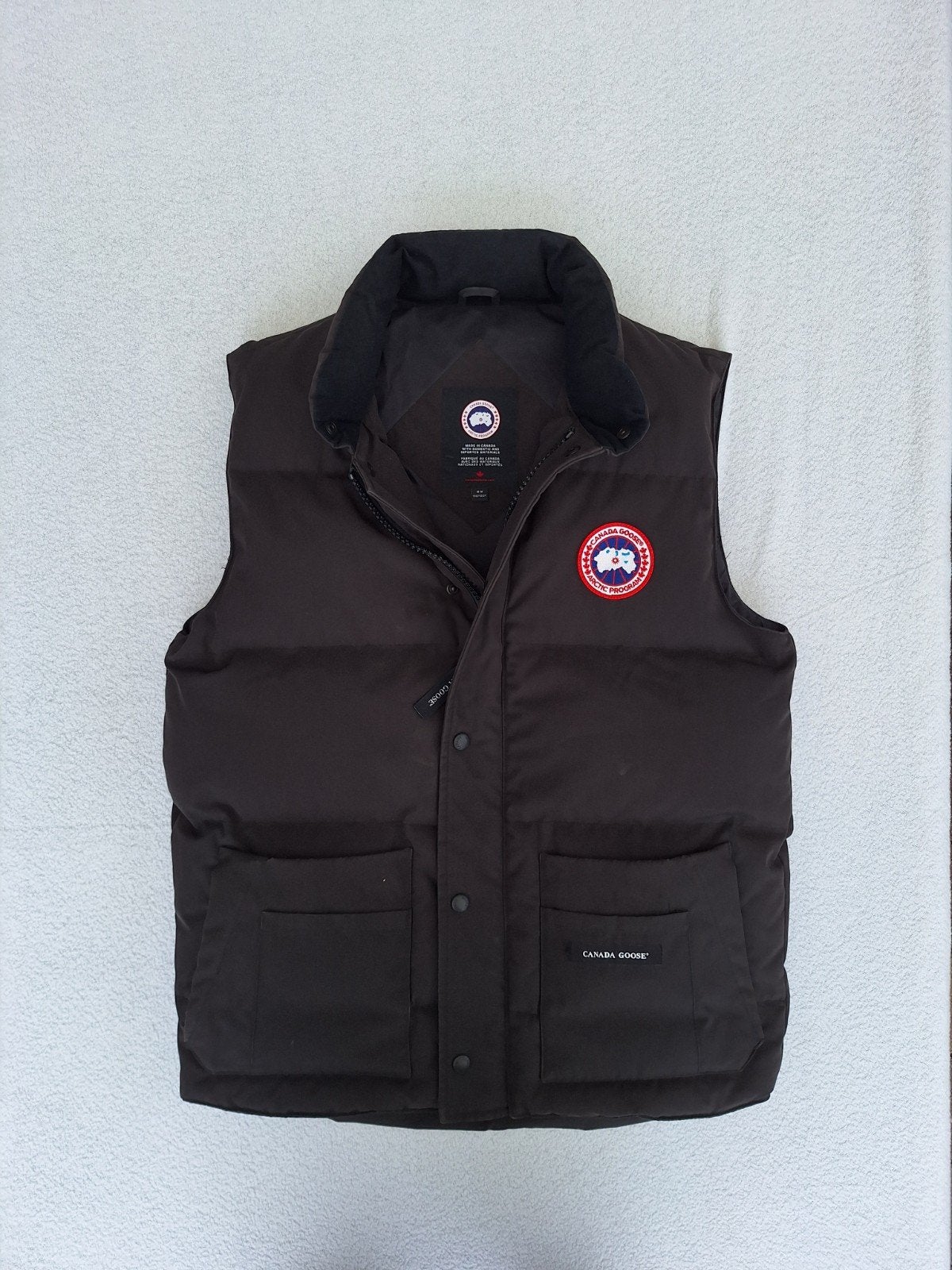 Origineel Canada Goose Bodywarmer Zwart Maat M, Kleding | Heren, Bodywarmers, Maat 48/50 (M), Zwart, Canada Goose, Ophalen of Verzenden