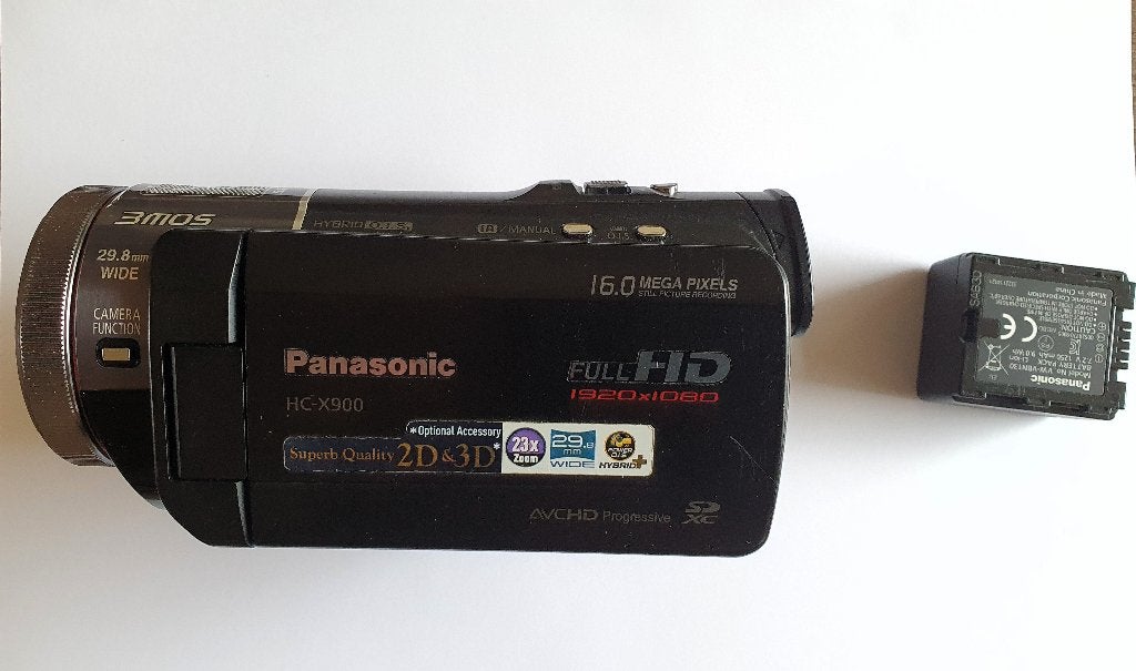 Panasonic HC-X900 ( lees !! ) videocamera, Gebruikt, Panasonic, 20x of meer, Ophalen of Verzenden