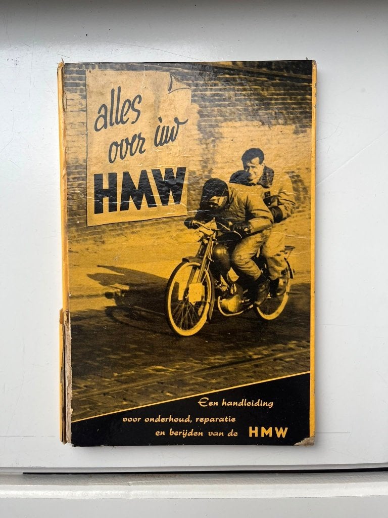 HMW brommer instructieboekjes HMW 50n, Ophalen of Verzenden, Zo goed als nieuw