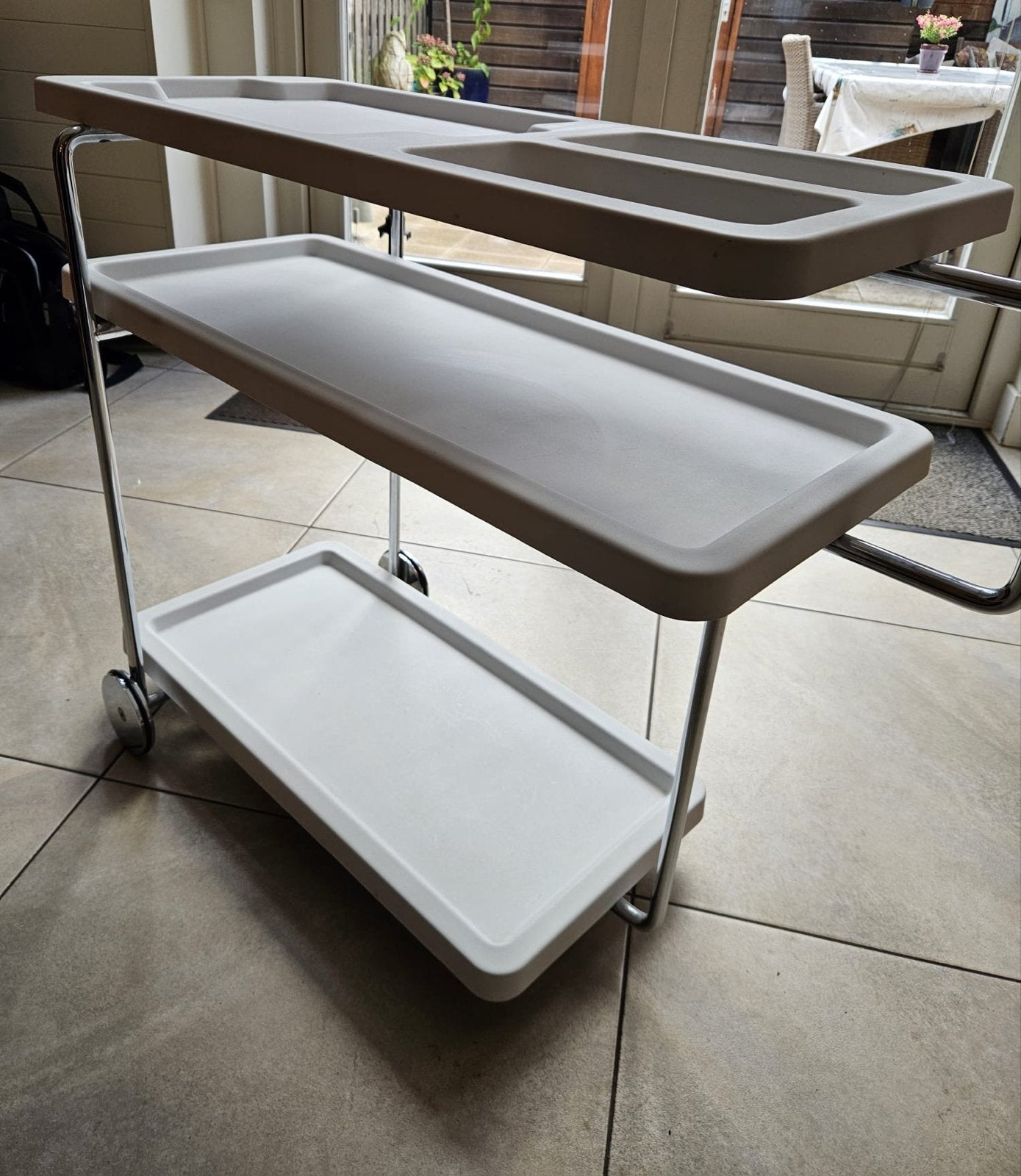 Happy Trolley van BD Barcelona - Spaans Design, Ophalen, Gebruikt, Wit, Metaal