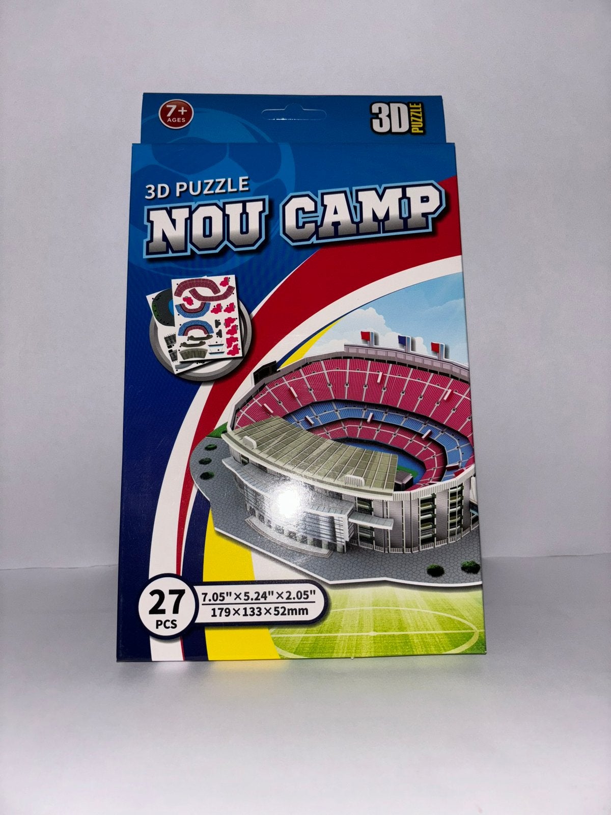 FC Barcelona 3D stadion puzzel, Ophalen of Verzenden, Nieuw, Buitenlandse clubs, Beeldje of Poppetje