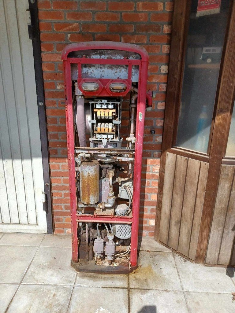 hoge zeldzame gilbarco schwelm 1957, Verzamelen, Automaten | Overige, Ophalen, Gebruikt
