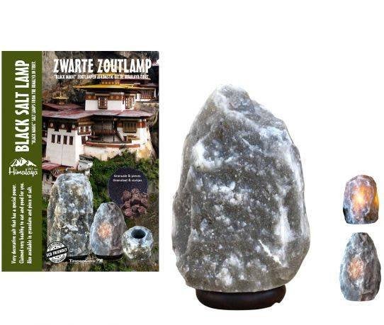 Zwarte zoutlamp Tibet, Zoutlamp, Pripost Postbox G2823 Breda, Overige merken, Nieuw