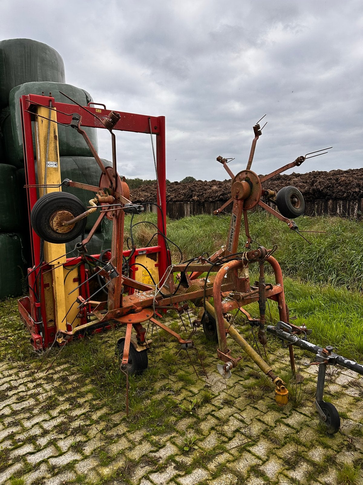 PZ Fanex 500 schudder - Werkende staat, Ophalen, Veehouderij, Weidebouw