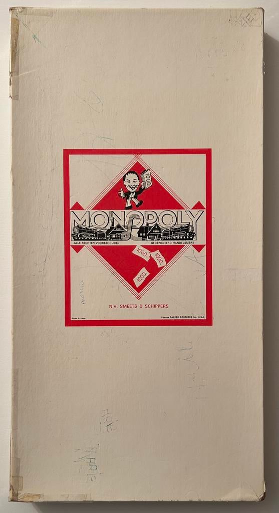 Het klassieke Monopoly-spel  N.V. Smeets & Schippers, Vijf spelers of meer, Ophalen of Verzenden, Zo goed als nieuw