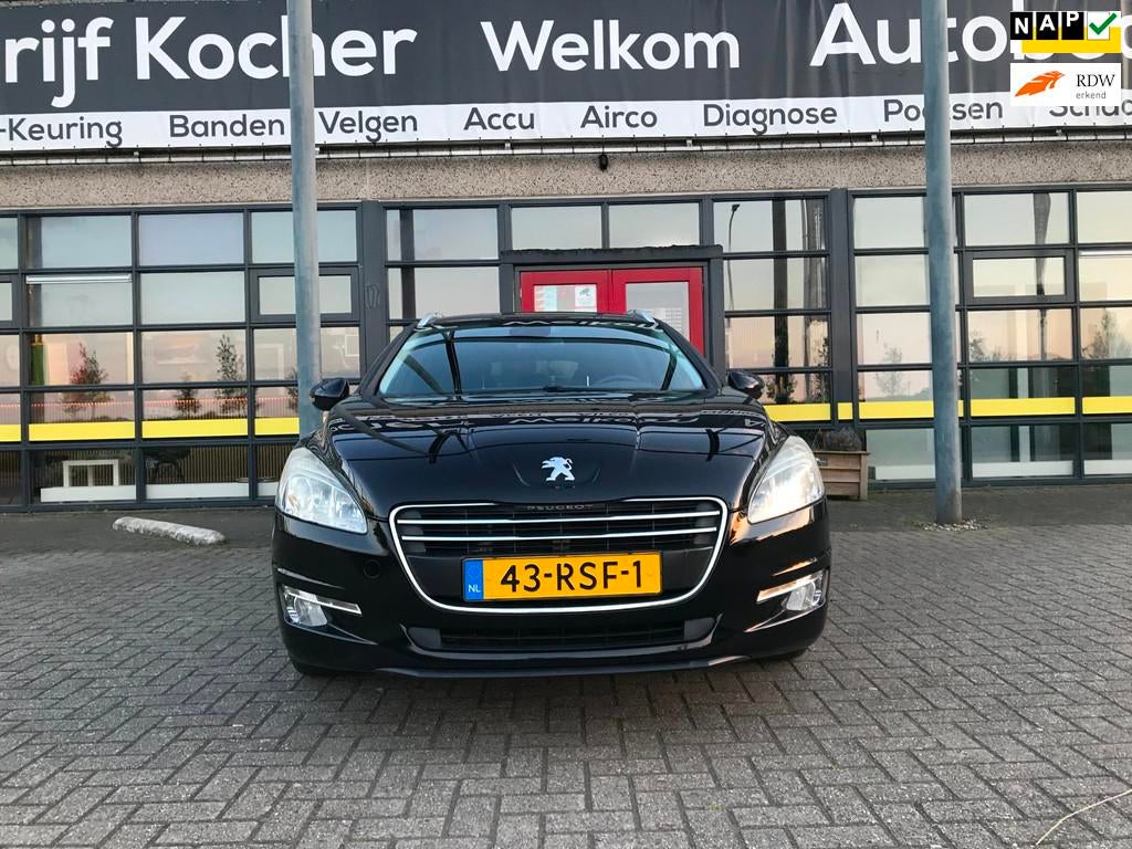 Peugeot 508 SW 1.6 Vti Blue Lease, Euro 5, Gebruikt, 4 cilinders, Zwart
