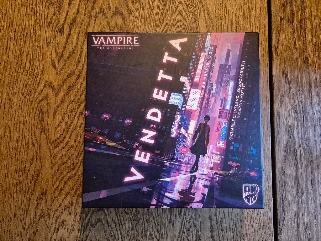 Vampire the Masquerade: Vendetta, Vijf spelers of meer, Ophalen of Verzenden, Zo goed als nieuw, Horrible Guild