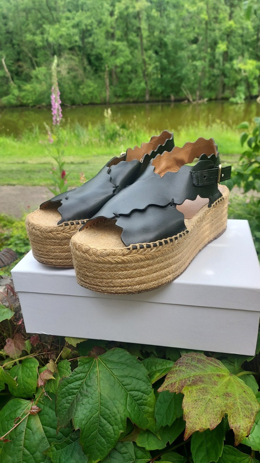 Chloe sandalen, zo goed als nieuw, echt leer, maat 39, Kleding | Dames, Schoenen, Chloe, Ophalen of Verzenden, Zo goed als nieuw