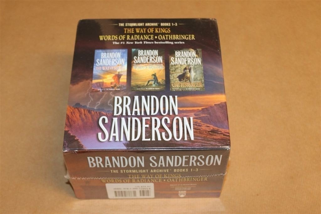 Stormlight Archive Books 1-3 — Sanderson, Box Set Nieuw, Ophalen of Verzenden, Nieuw