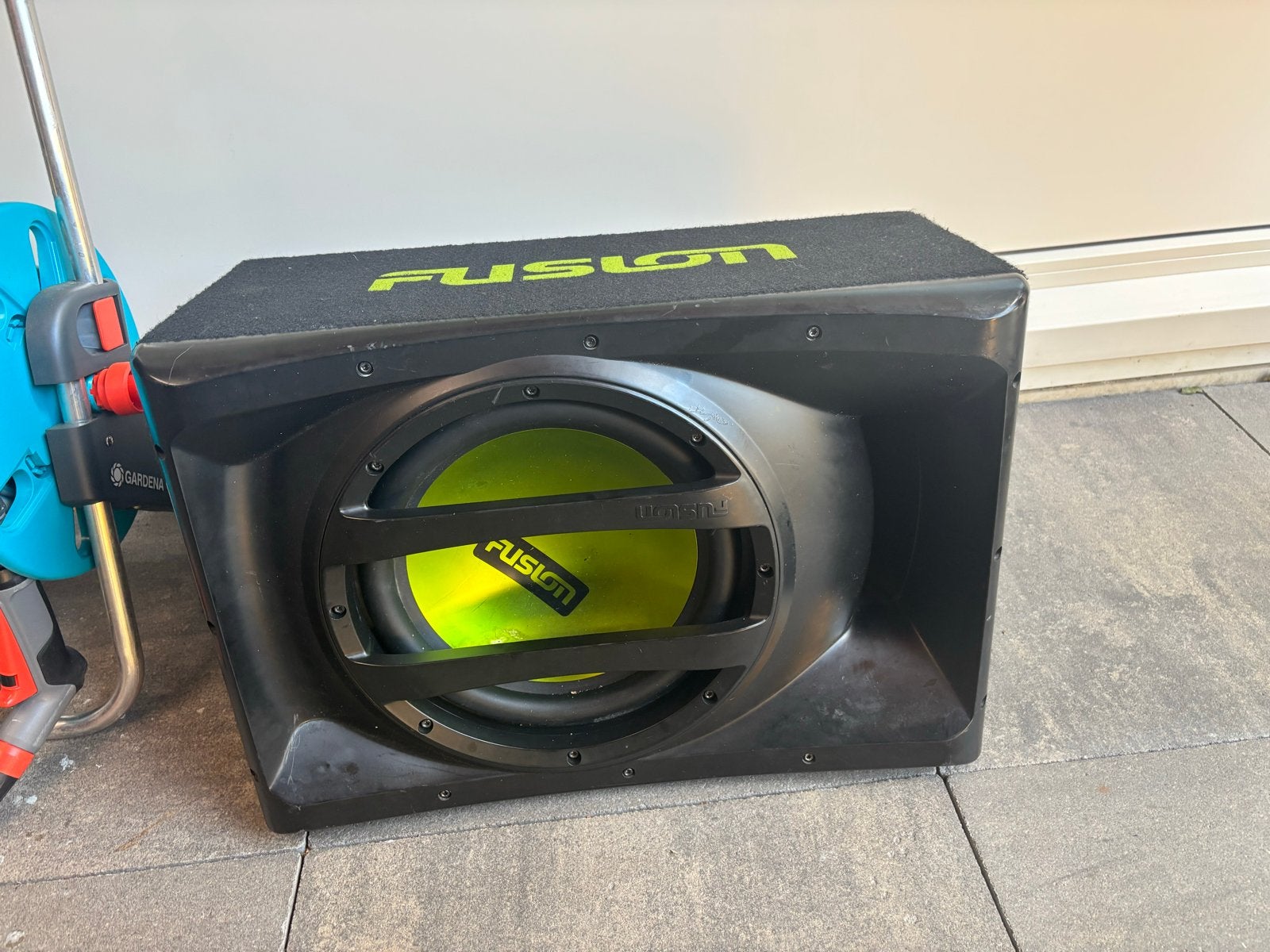 Fusion Subwoofer voor in de auto, Ophalen, Gebruikt