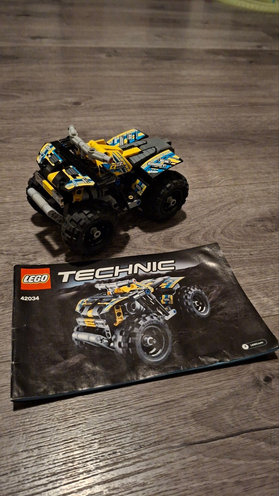 Lego 42034 quad motor, Lego, Inclusief instructies, Ophalen of Verzenden, Technic