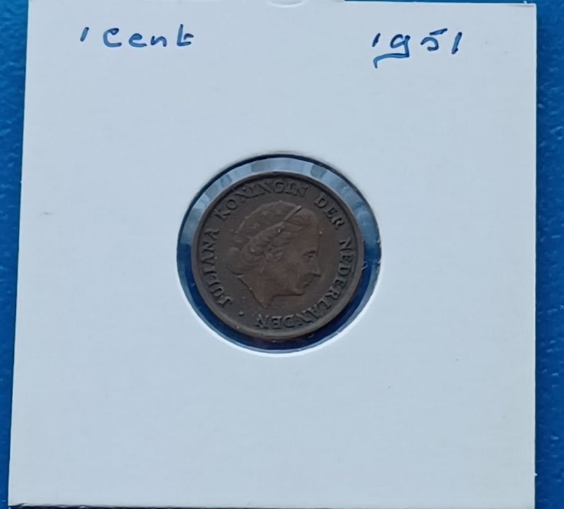 Nederland 1 cent 1951- Juliana, Postzegels en Munten, Munten | Nederland, Verzenden, Koningin Juliana, 1 cent, Losse munt
