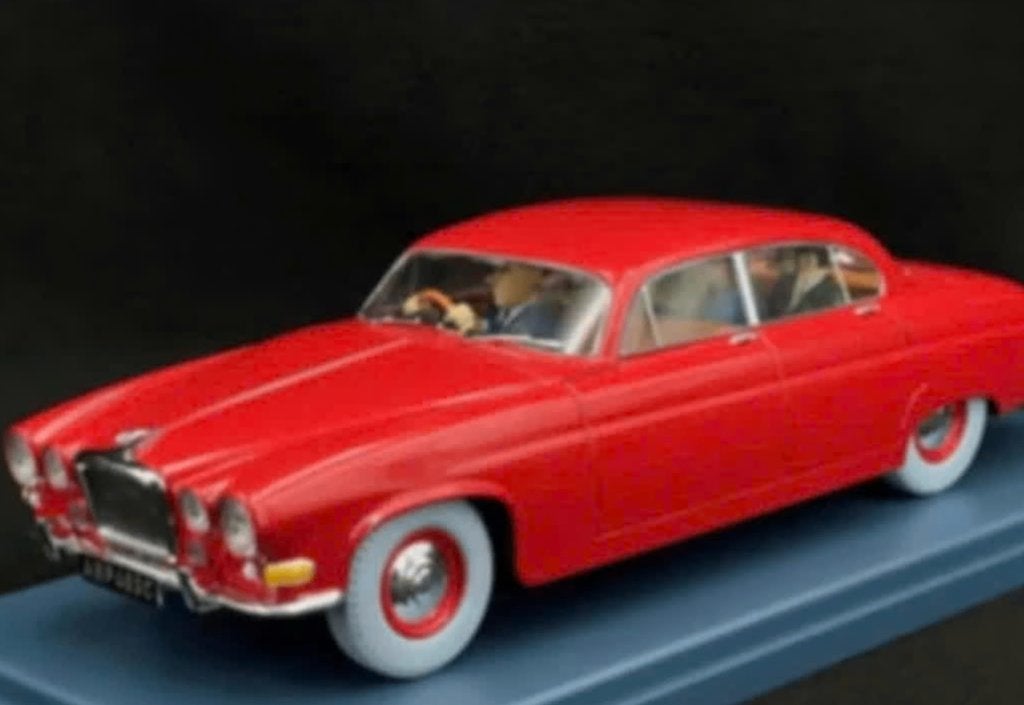Jaguar MK 10 1962 Kuifje 1/24 voitures TINTIN # 20, Hobby en Vrije tijd, Modelauto's | 1:24, Verzenden, Nieuw, Auto, Overige merken