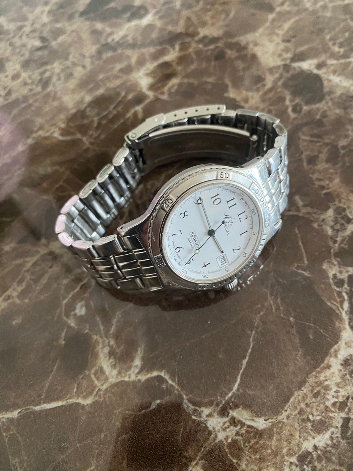 Rodania b special heren horloge swiss made klokje sport 100, Ophalen of Verzenden