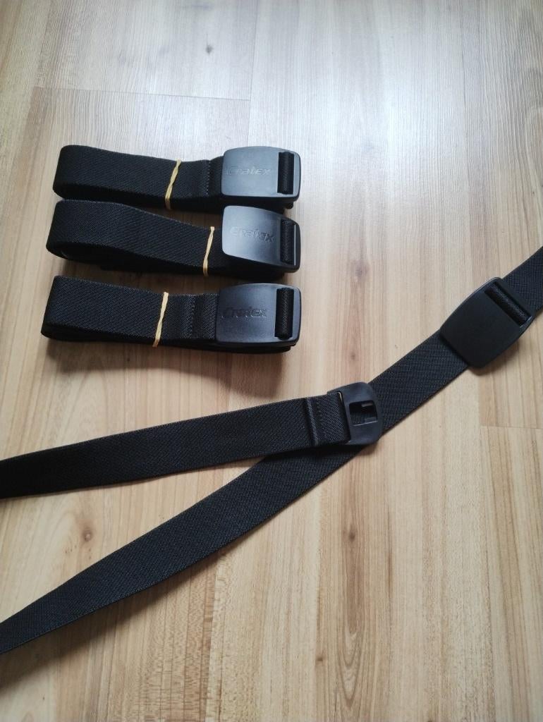 broek riem broekriem stretch Cratex NEW, Maat 38/40 (M), Zwart, Ophalen of Verzenden, Zo goed als nieuw