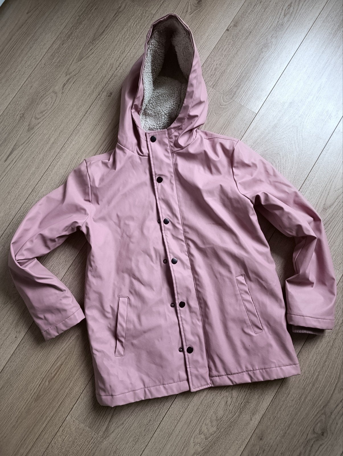 Regenjas Roze Hema maat 146/152, Ophalen of Verzenden, Zo goed als nieuw, Regenjas, Kinderen
