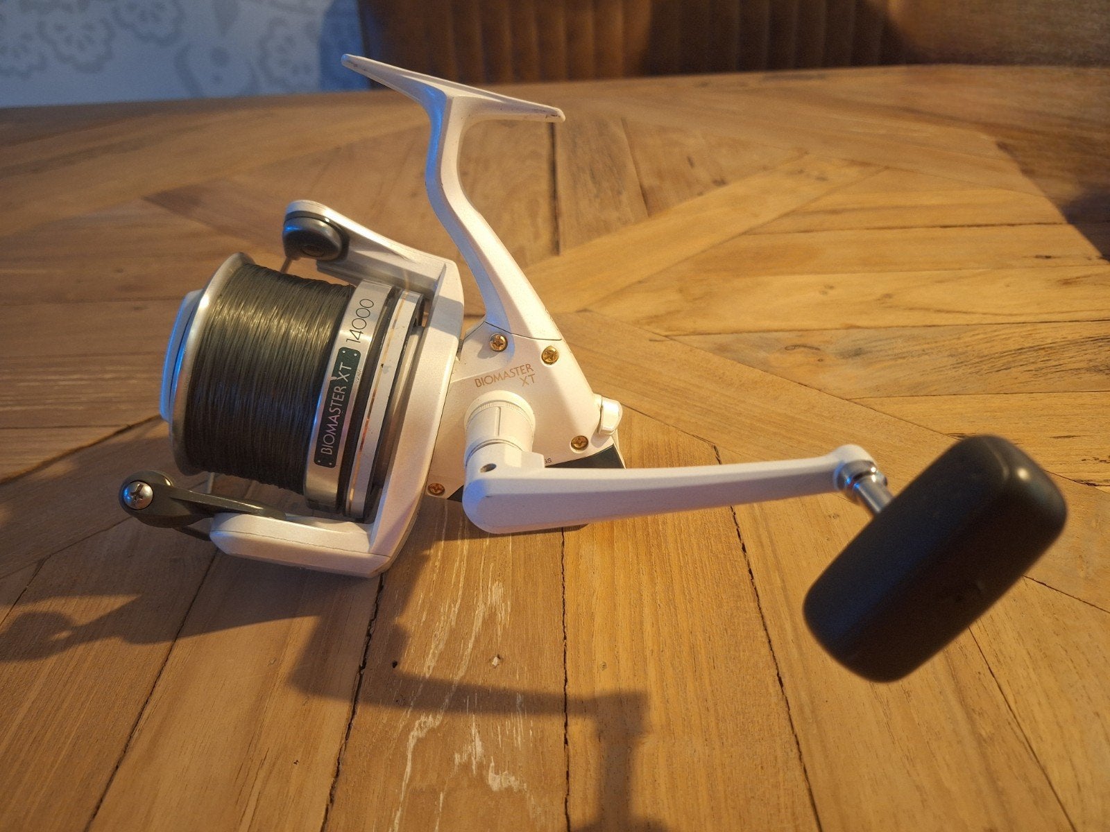 Shimano Biomaster XT 12000 en 14000 vismolens, Watersport en Boten, Ophalen of Verzenden, Gebruikt, Molen