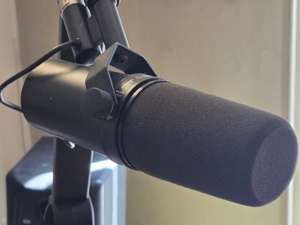 Shure SM7B studio en broadcast microfoon, Muziek en Instrumenten, Ophalen of Verzenden, Zo goed als nieuw, Zangmicrofoon