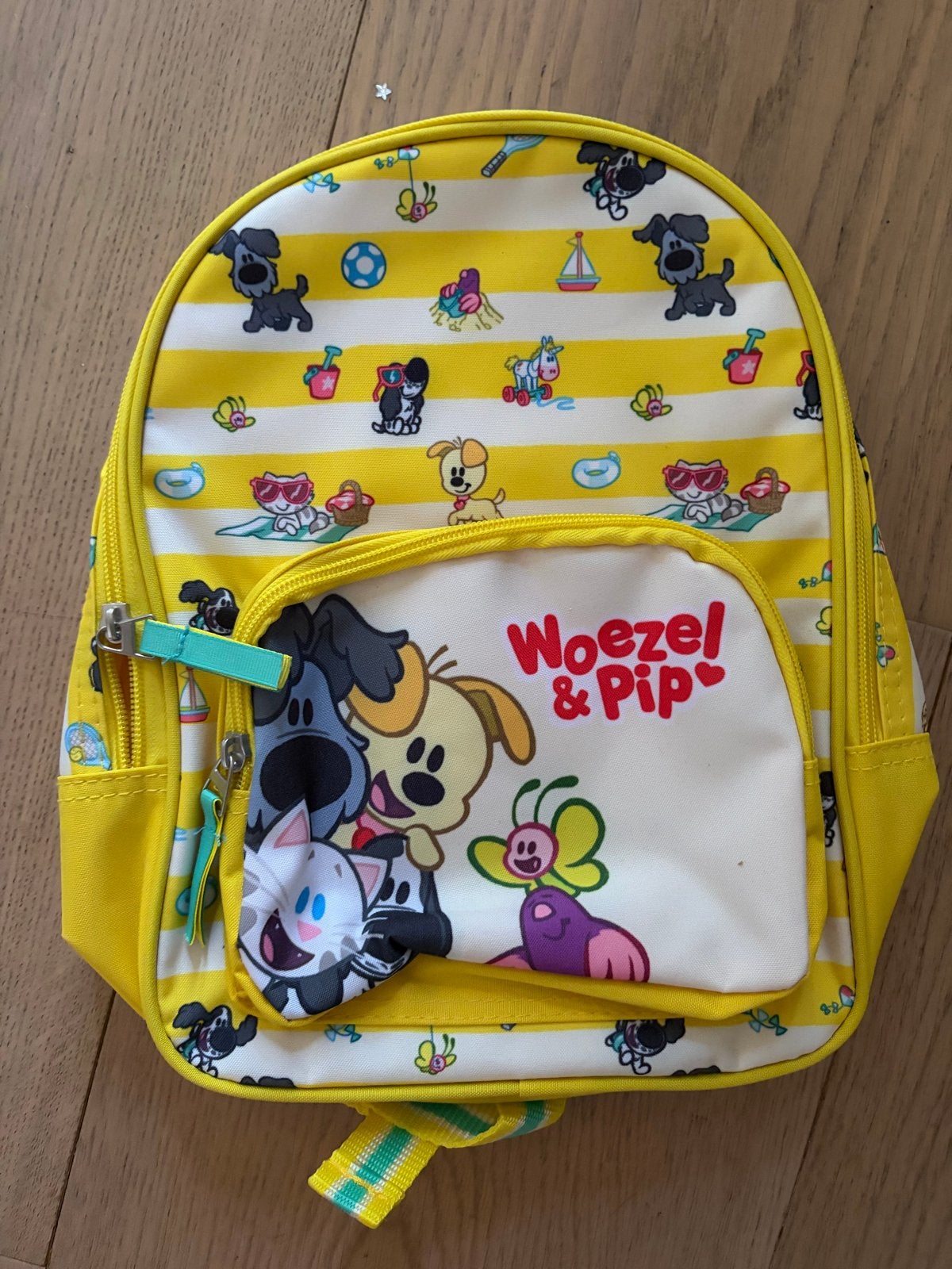NIEUW: Woezel en Pip peutertas kleutertas - Geel, Sieraden, Tassen en Uiterlijk, Tassen | Rugtassen, Overige merken, Minder dan 30 cm