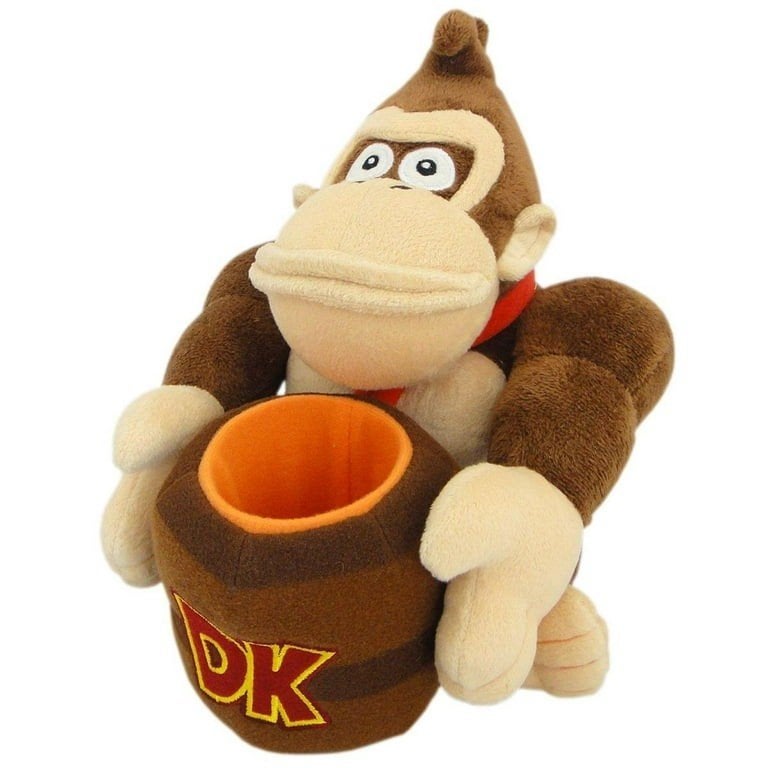Donkey Kong Knuffel - Nieuw in verpakking Super Mario, Overige karakters, Nieuw, Ophalen of Verzenden, Met label