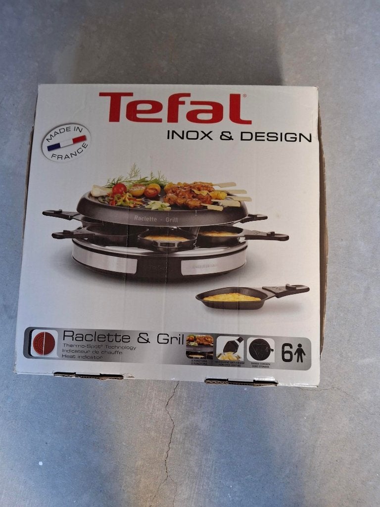 raclette/grill, Ophalen, Zo goed als nieuw, 4 t/m 7 personen