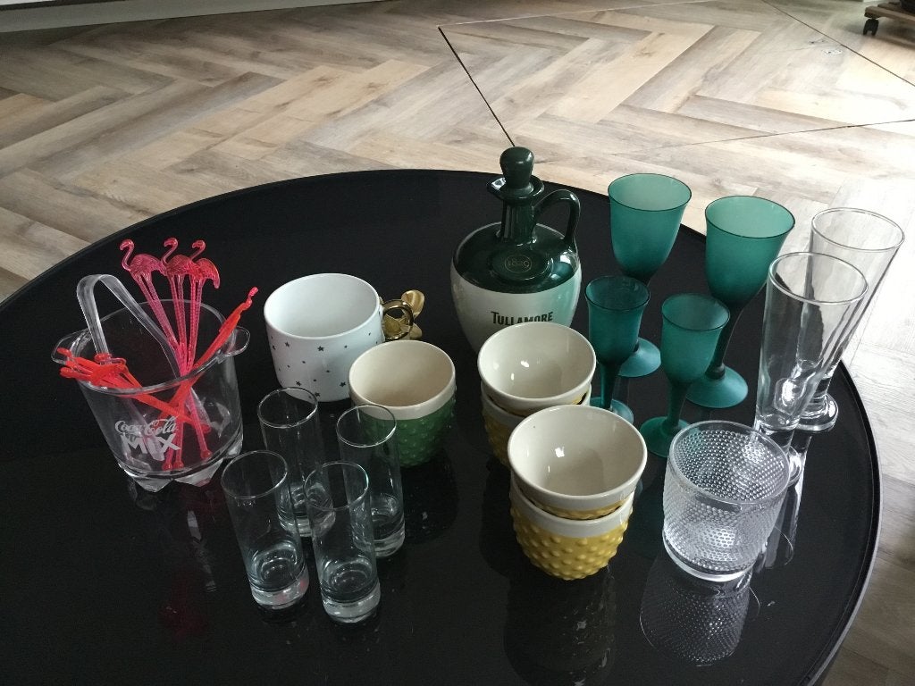 Diverse glazen d4a, Ophalen of Verzenden, Zo goed als nieuw, Overige typen