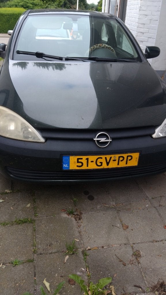 Opel Corsa 1.2 16V 3D 2001 Groen, Voorwielaandrijving, 450 kg, 74 pk, 31 €/maand