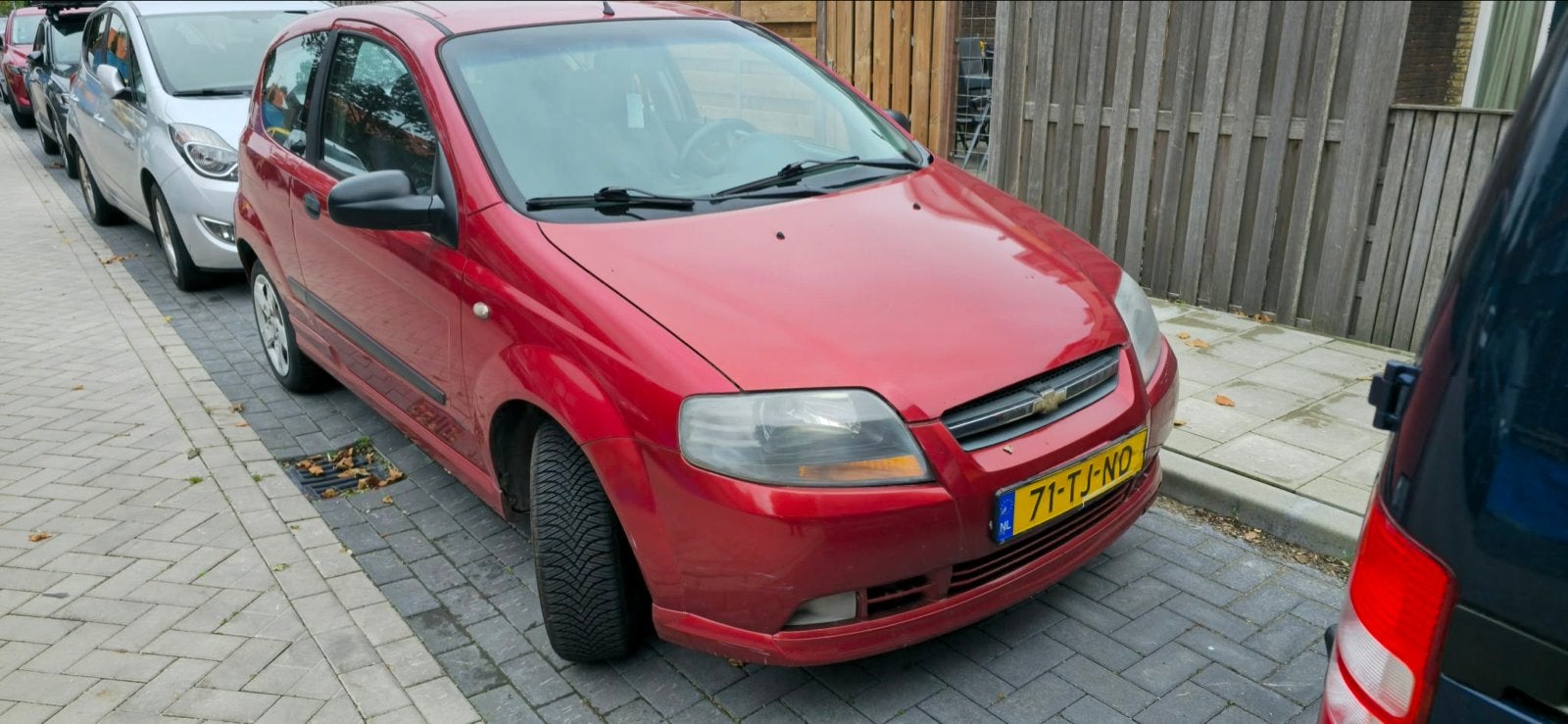 Chevrolet Kalos 1.2 3D 2006 Rood, (ZIE BESCHRIJVING), Ophalen of Verzenden, Gebruikt
