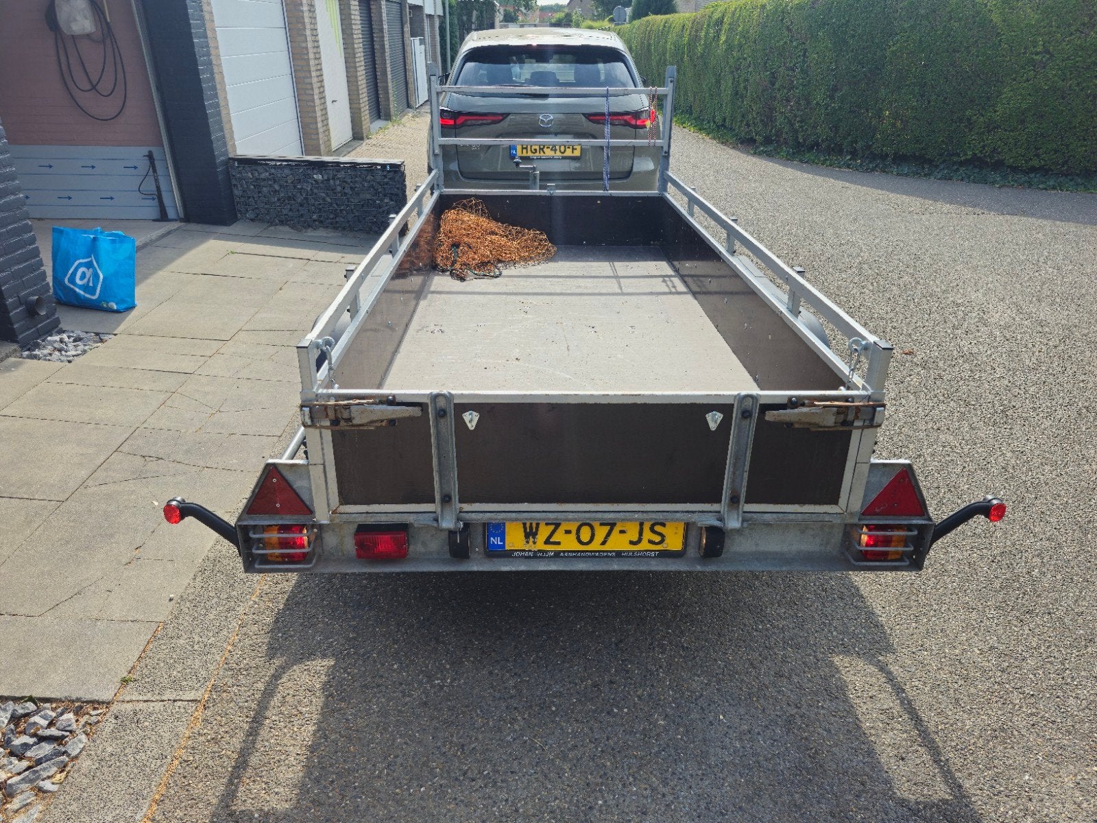 Robuuste Eurotrailer aanhangwagen - Type G2000-MP, Ophalen