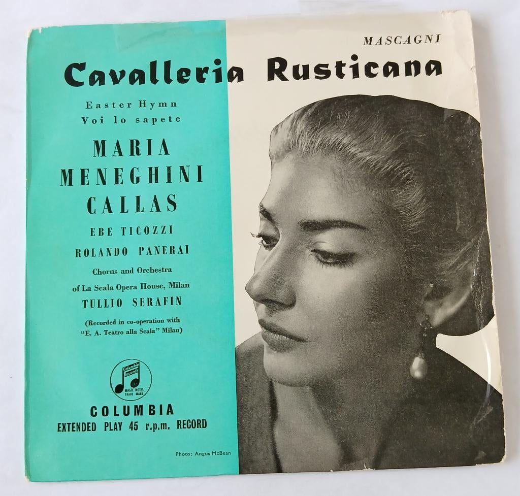 Maria Callas - Cavalleria Rusticana, Cd's en Dvd's, Vinyl Singles, Ophalen of Verzenden, Gebruikt, Klassiek, EP