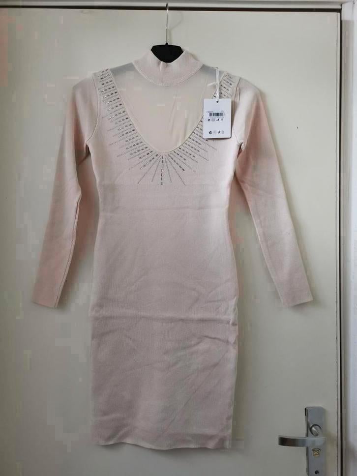 Trui / jurk maat S/M, Maat 38/40 (M), Beige, Nieuw, Ophalen of Verzenden