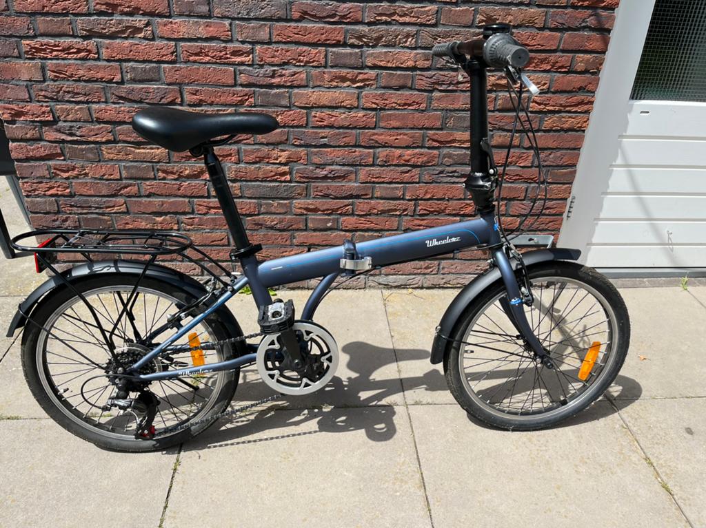 Wheelerz Vouwfiets 5 versnellingen (maar paar keer gebruikt), Velgrem, Versnellingen, Zo goed als nieuw, Dames