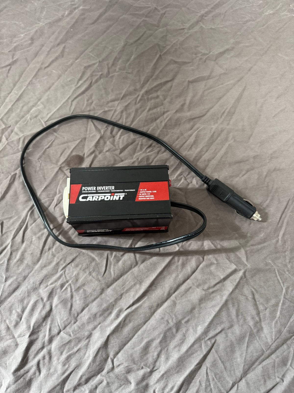 Omvormer 150W DC 12V naar AC 230V, Auto diversen, Auto-accessoires, Gebruikt, Ophalen of Verzenden