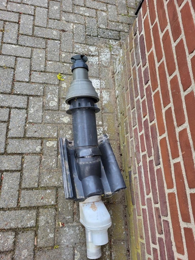 Ubbrink rookgas dakdoorvoer, Ophalen of Verzenden