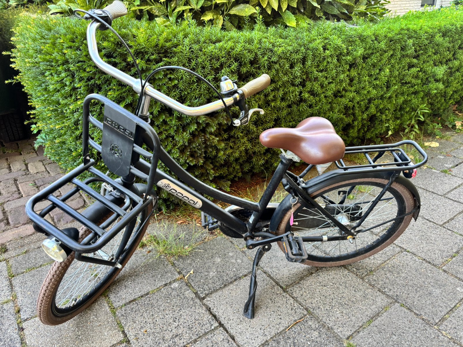 Popal 22 inch leuke en degelijk fiets., Ophalen, Terugtraprem, 22 inch, Gebruikt
