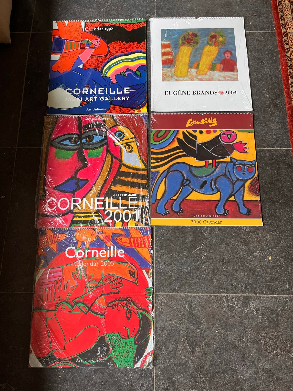 Unieke jasky corneille / eugene brands kunst kalenders, Ophalen of Verzenden