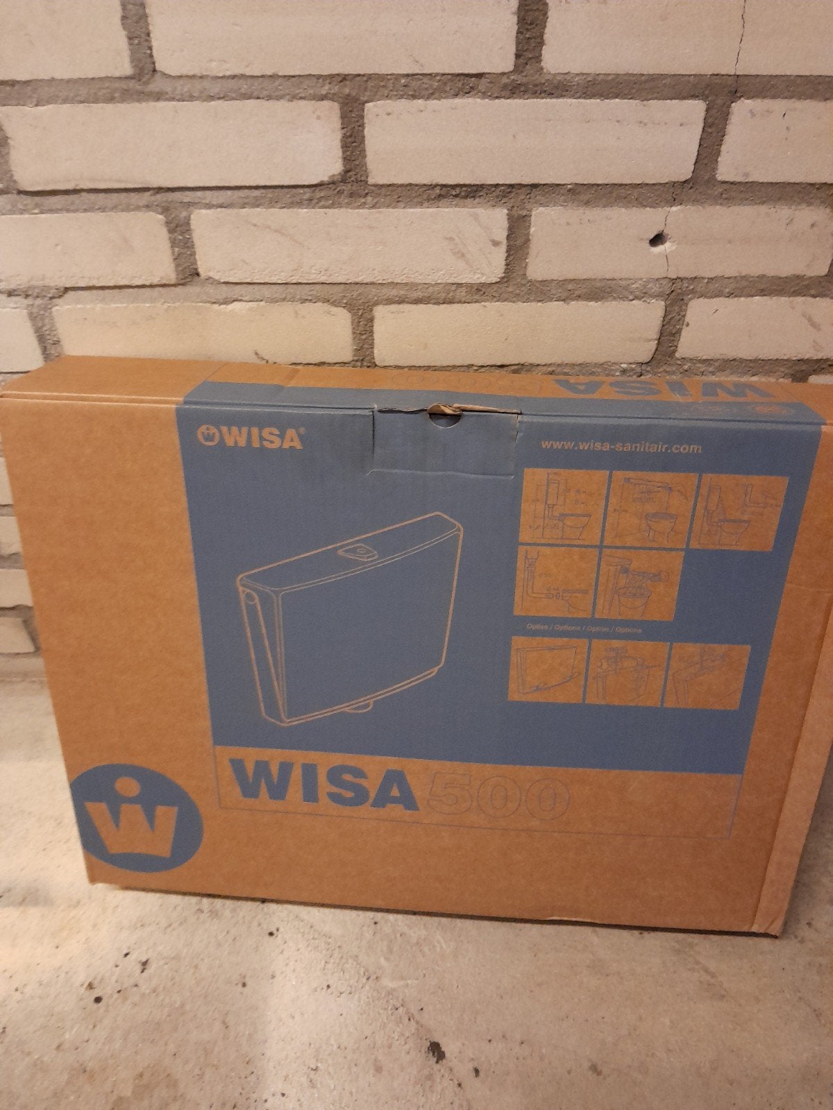Stortbak nieuw, Ophalen, Nieuw, Toilet