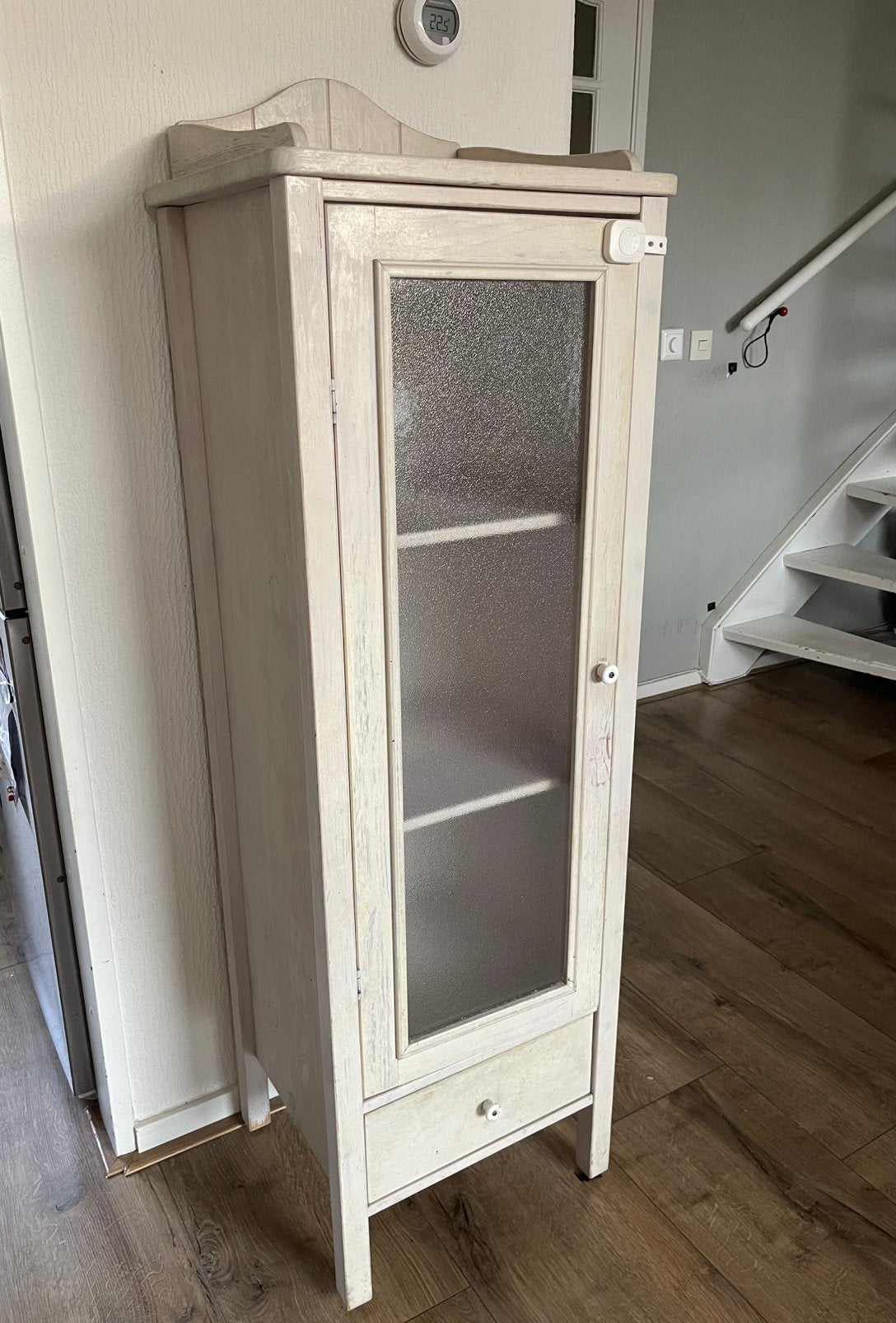 Badkamer kastje, Ophalen, (Half)hoge kast, Minder dan 50 cm, Gebruikt