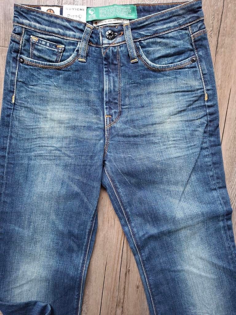 KUYICHI Roxette high flared jeans W27 L32, Blauw, KUYICHI, Nieuw, Ophalen of Verzenden