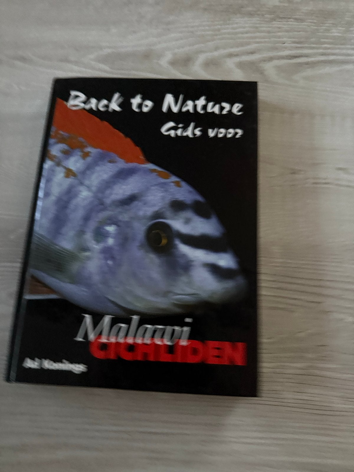 Back to Nature Gids voor Malawi Cichliden - Ad Konings, Ophalen, Zo goed als nieuw, Overige typen