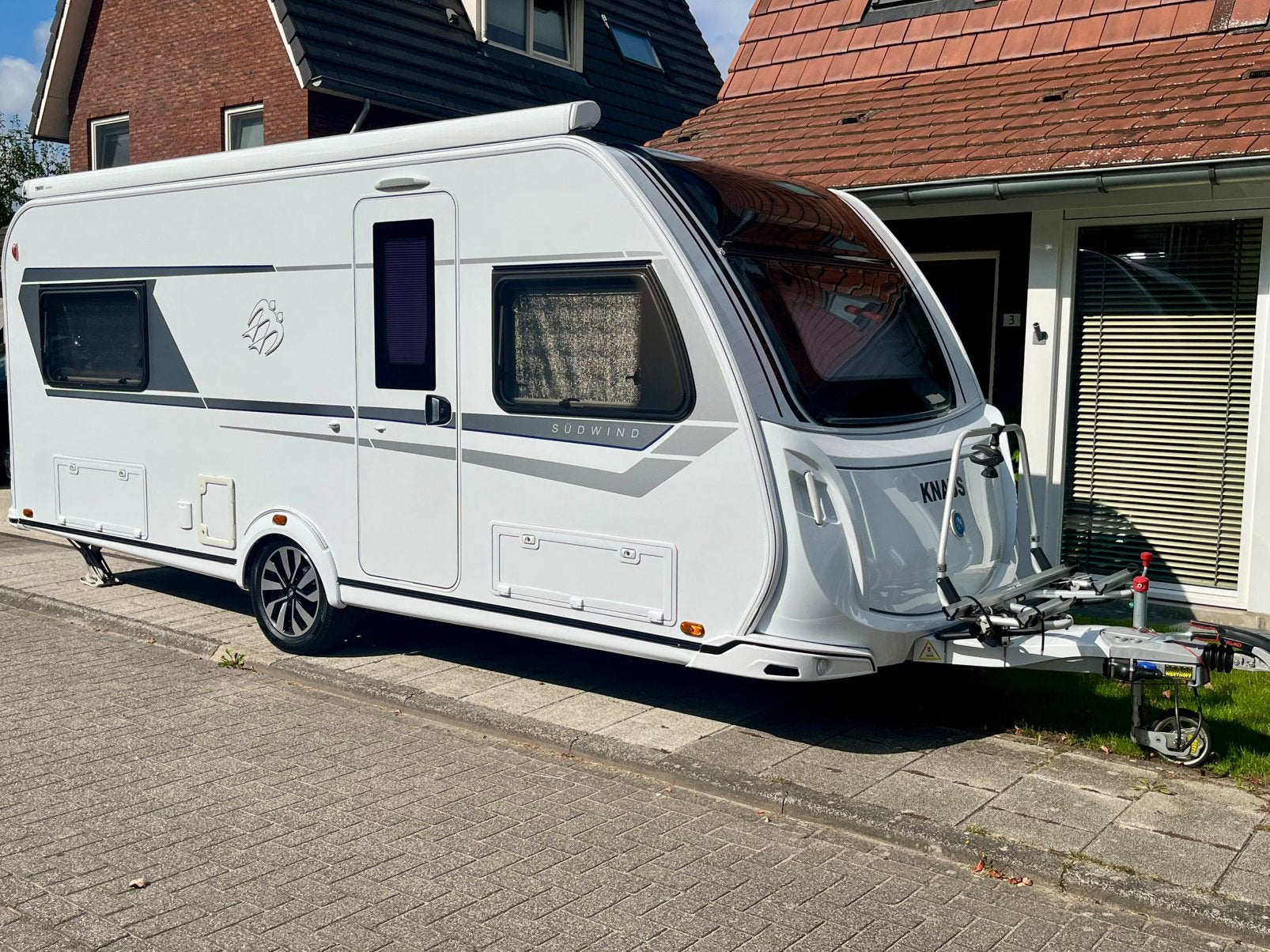 KNAUS Südwind 540 UE Enkel Bed Mover ATC Airco Luifel/Tent, Rondzit, Particulier, 5 tot 6 meter, Knaus
