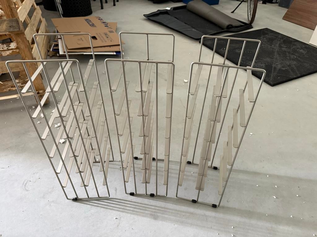 3x wijnrek Blomus RVS 12 stuks, Huis en Inrichting, Woonaccessoires | Wijnrekken, Ophalen, Nieuw