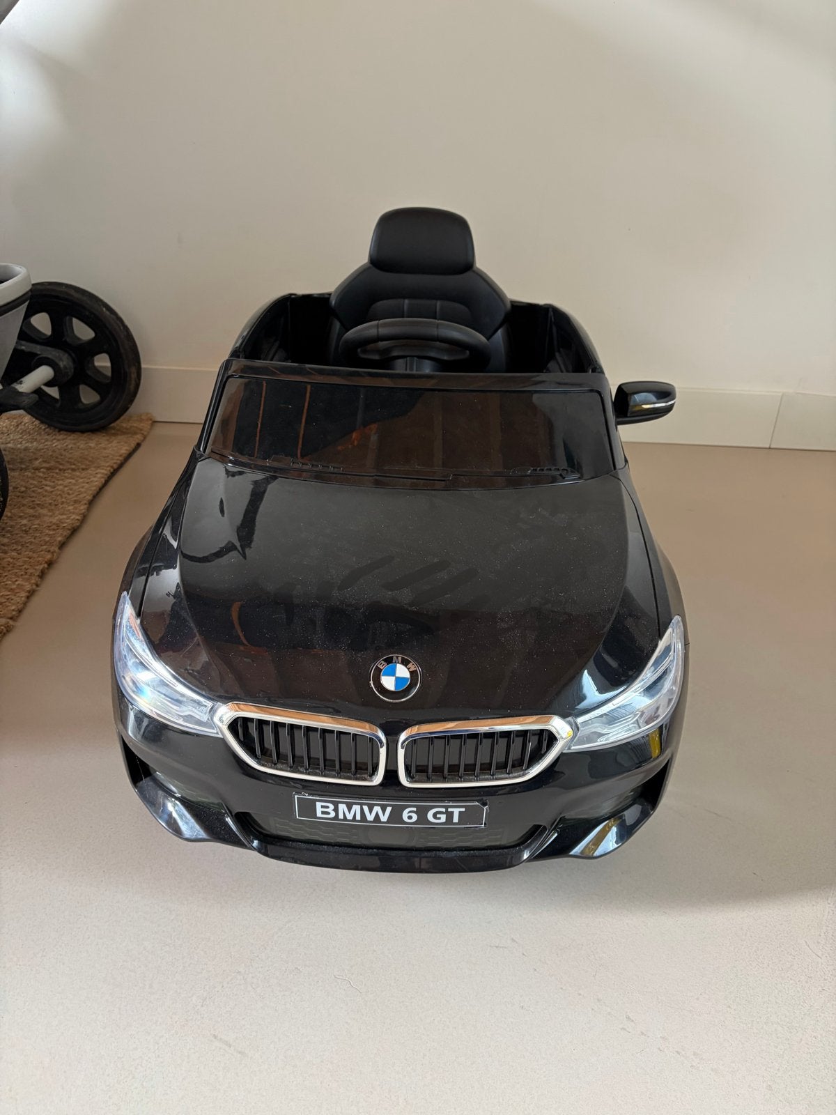 Kinderauto BMW 6 GT - Zwart, Ophalen, Gebruikt