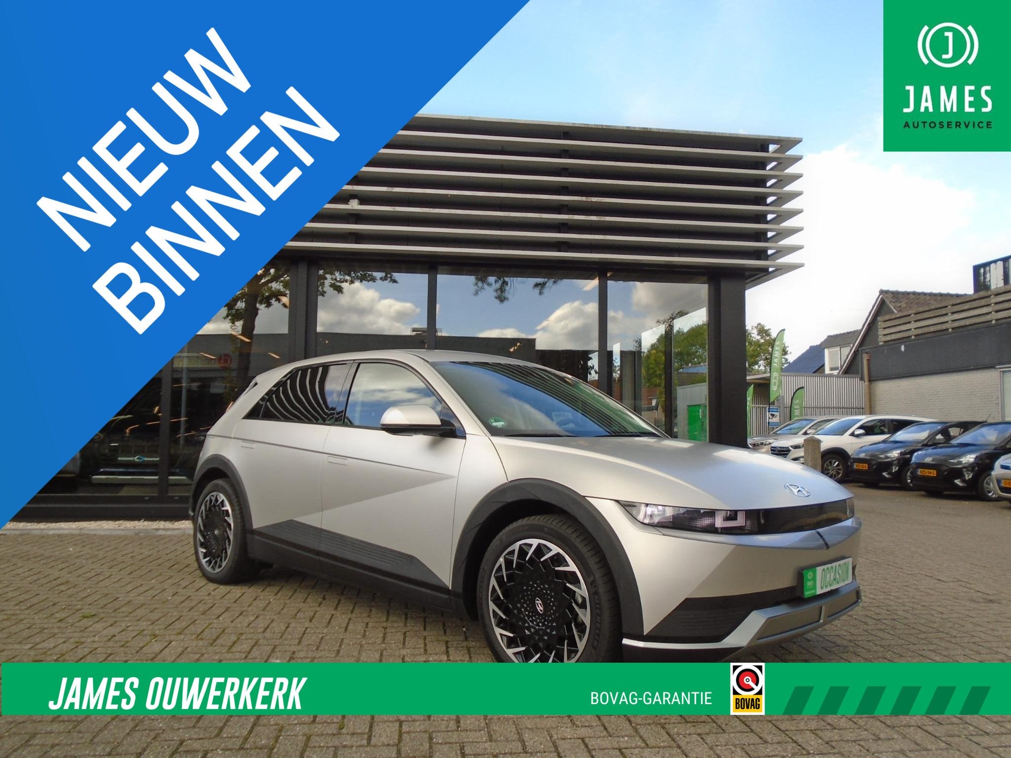 Hyundai IONIQ 5 Connect+ 84 kWh, Auto's, Automaat, Achterwielaandrijving, Gebruikt, 750 kg