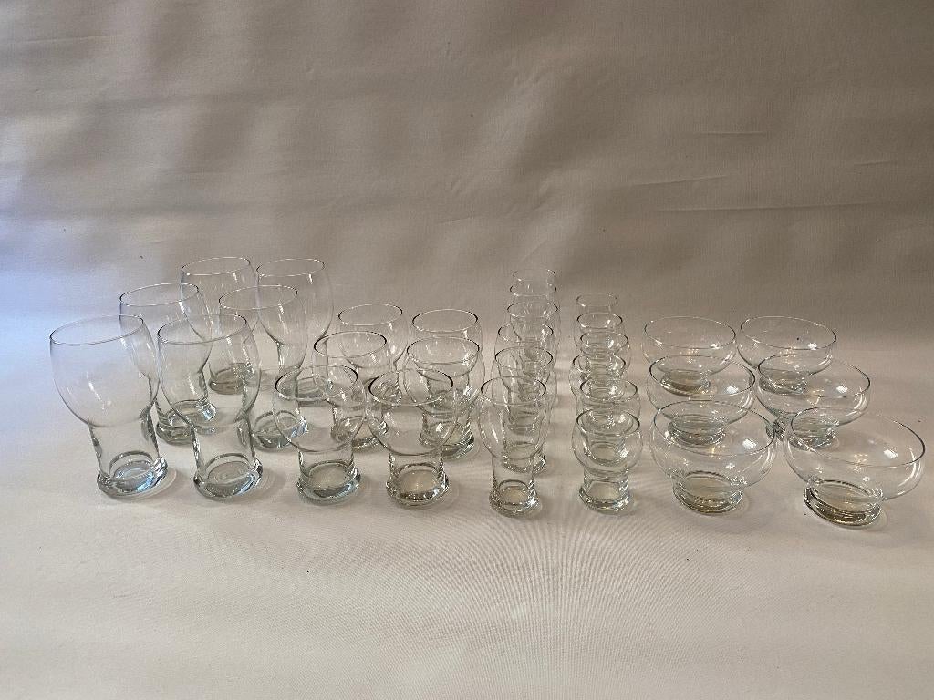 Retro Compleet 30-delig Formula glasservies Floris Meydam, Ophalen, Gebruikt, Overige typen