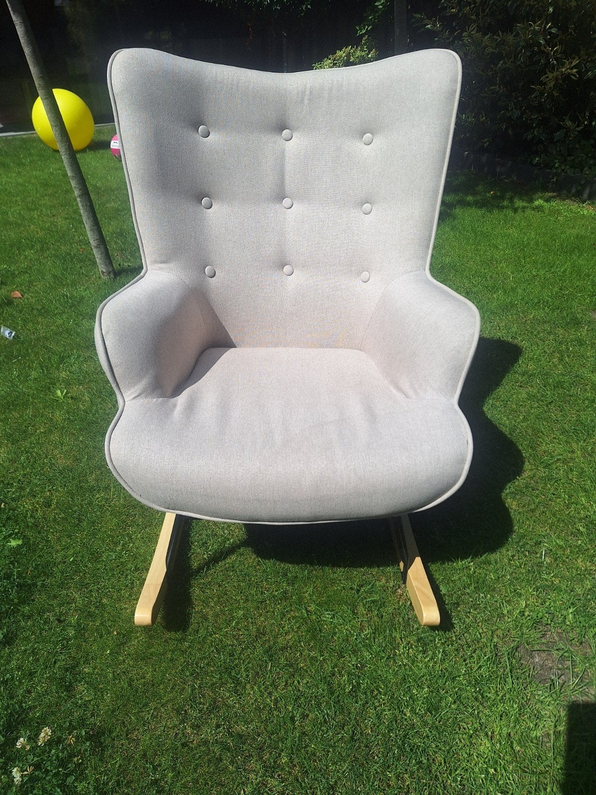 Schommelstoel (voor Babykamer), Huis en Inrichting, Stoelen, Ophalen, Gebruikt, Modern, Scandinavisch, Stof