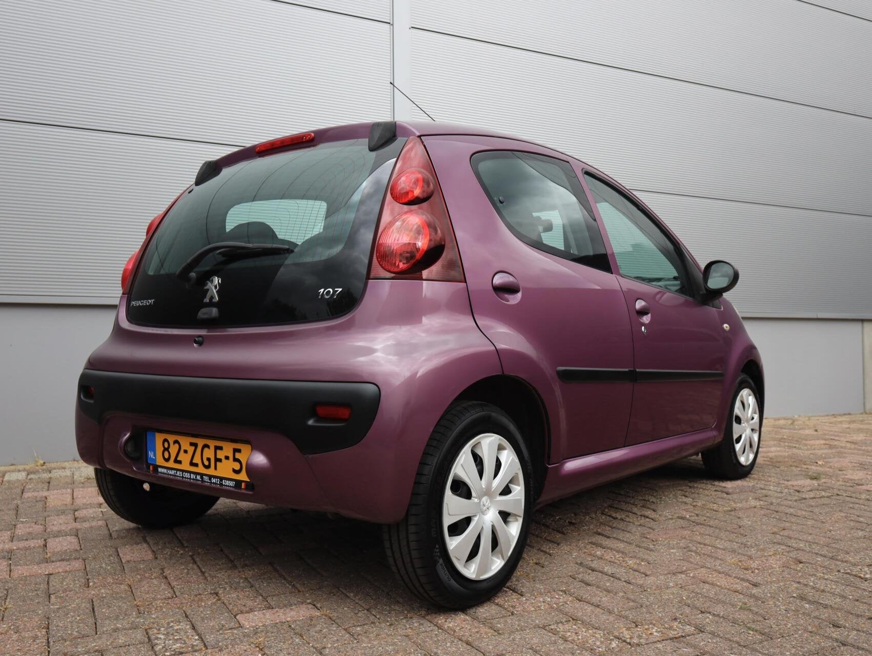 Peugeot 107 1.0 Active 5drs. (Vol-Opties!) NL-auto, Voorwielaandrijving, Euro 5, Stof, Gebruikt