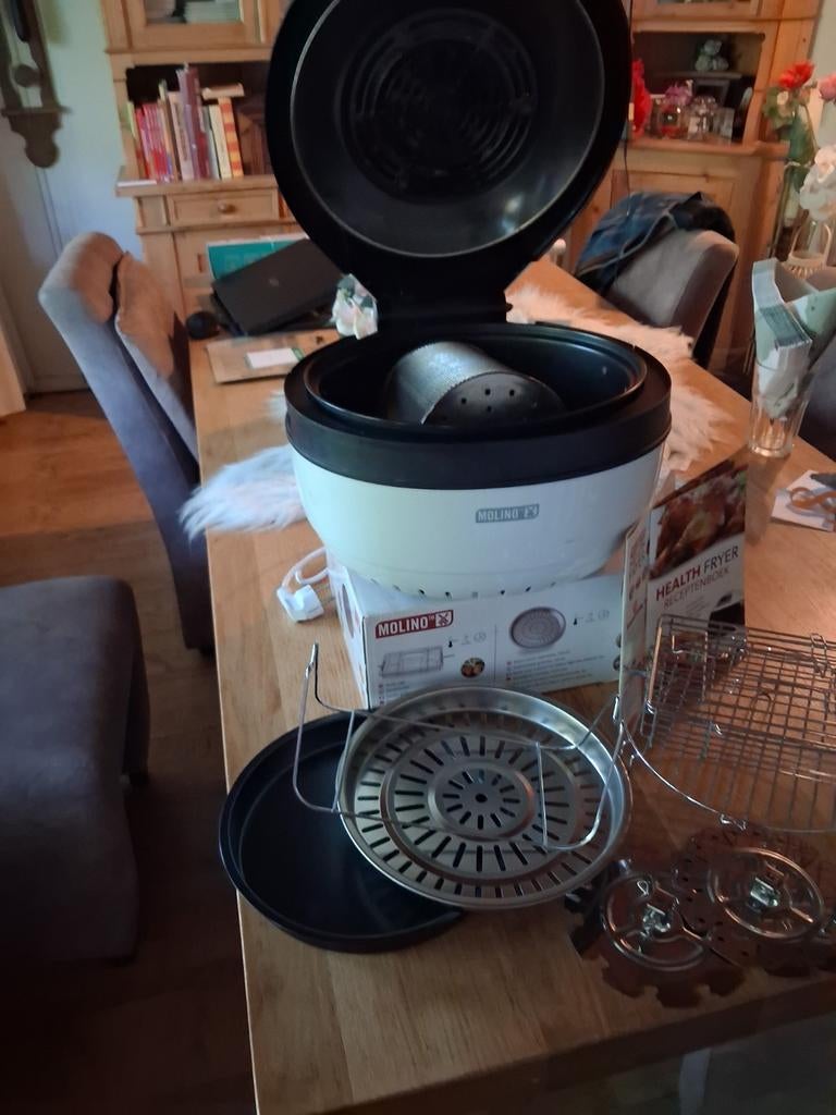 Molino Airfryer TM 15 liter, 4 liter of meer, Ophalen