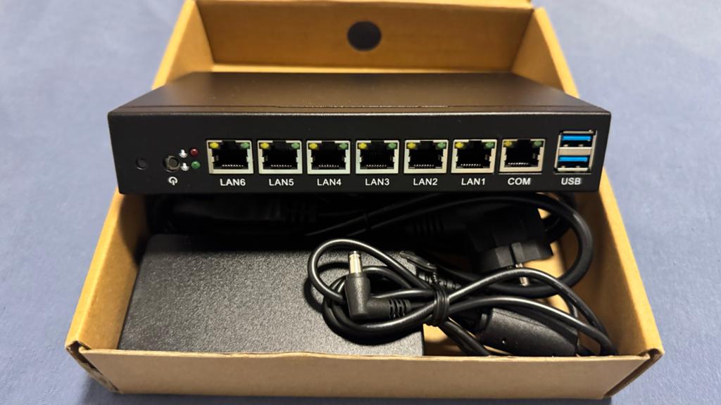 Pfsense Router Firewall Intel82583V - 6x LAN Poorten, Computers en Software, Ophalen of Verzenden, Nieuw, Router