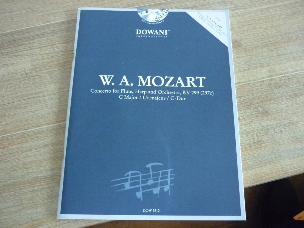 Wolfgang Amadeus Mozart (1756 - 1791) concerto c-major, Klassiek, Ophalen of Verzenden, Zo goed als nieuw, Orkest